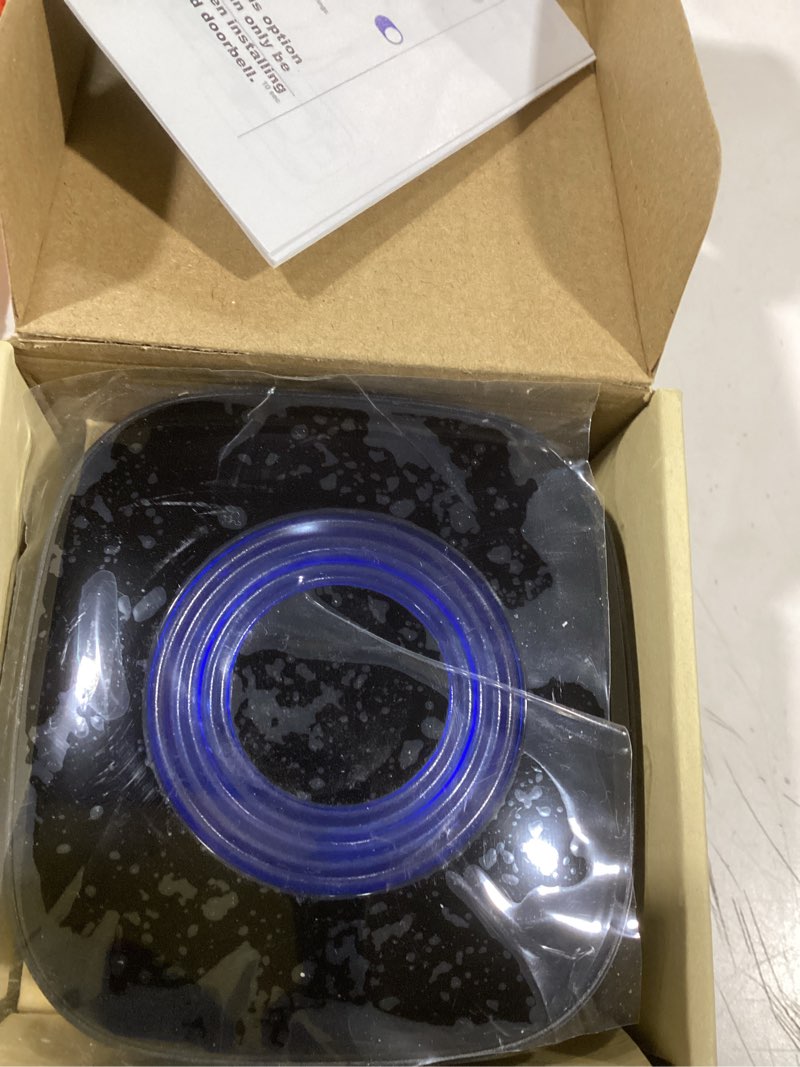 Condition photo showing Good Condition for Wireless Doorbell Chime - Compatible with Blink video Doorbell (1st gen)/(2nd gen) /Wired chime with Wired Transmitter (Black) - (1 Video Doorbell Extender 1 Receiver)