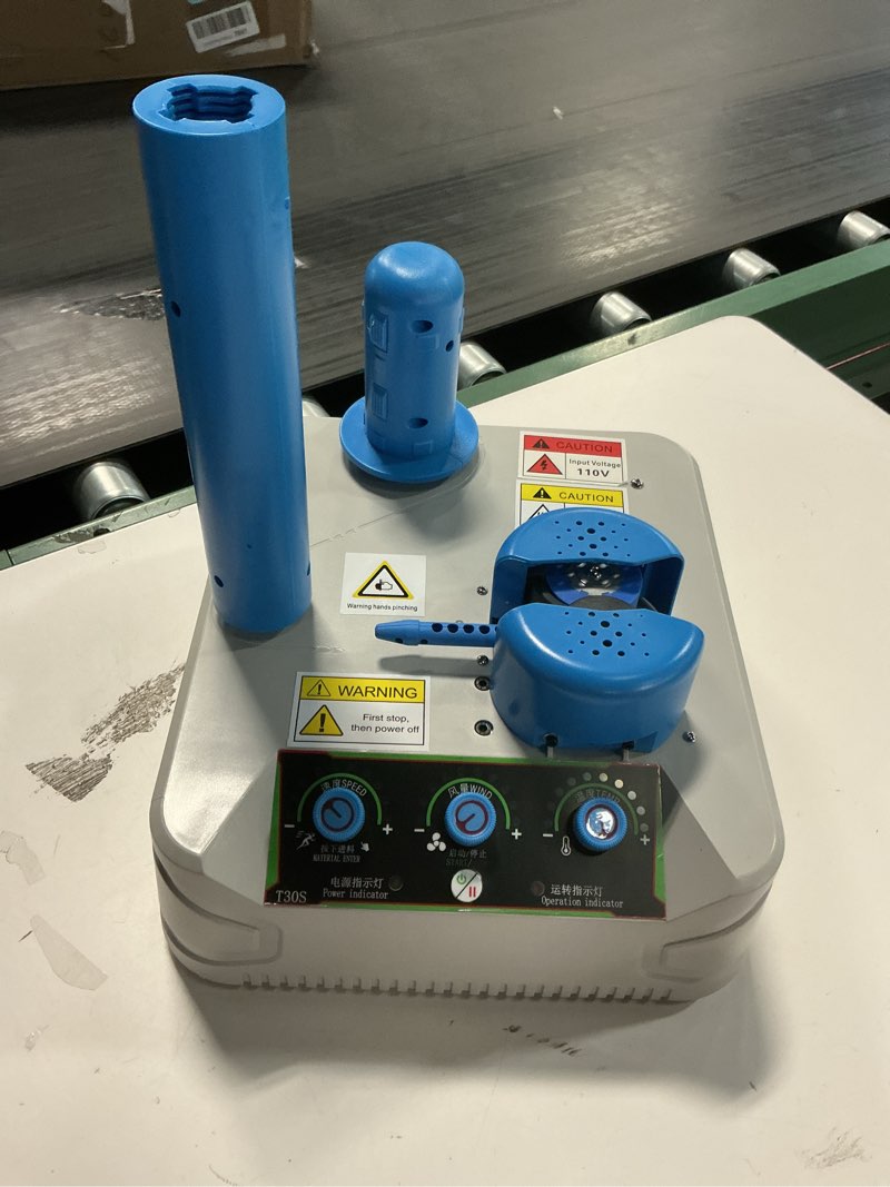 Condition photo showing As Is for Bubble Wrap Machine - 300L/min Air Cushion Machine, 32ft/min High-Efficiency Air Pillow Inflator for Shipping & Packaging Supplies