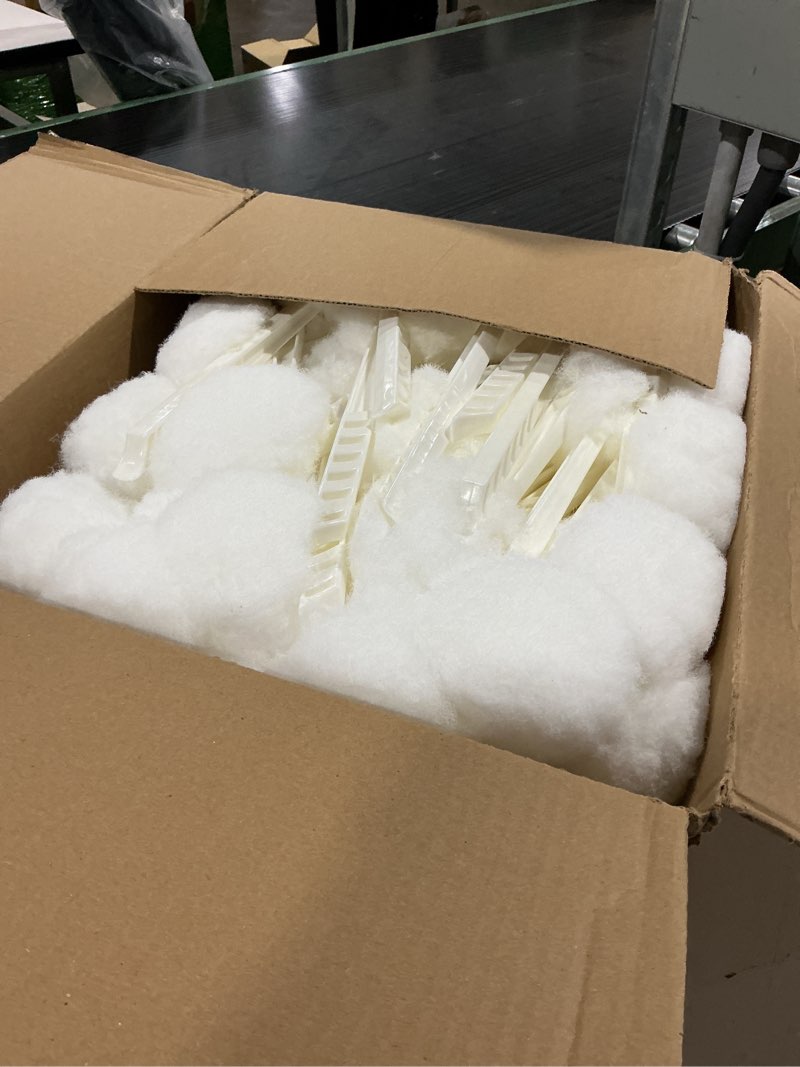 Condition photo showing As Is for impact 200 deluxe toilet bowl mop, 12" length x 5-3/4" height, white (case of 100)