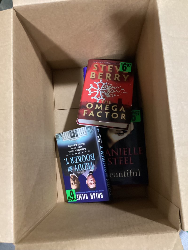 assorted adult books