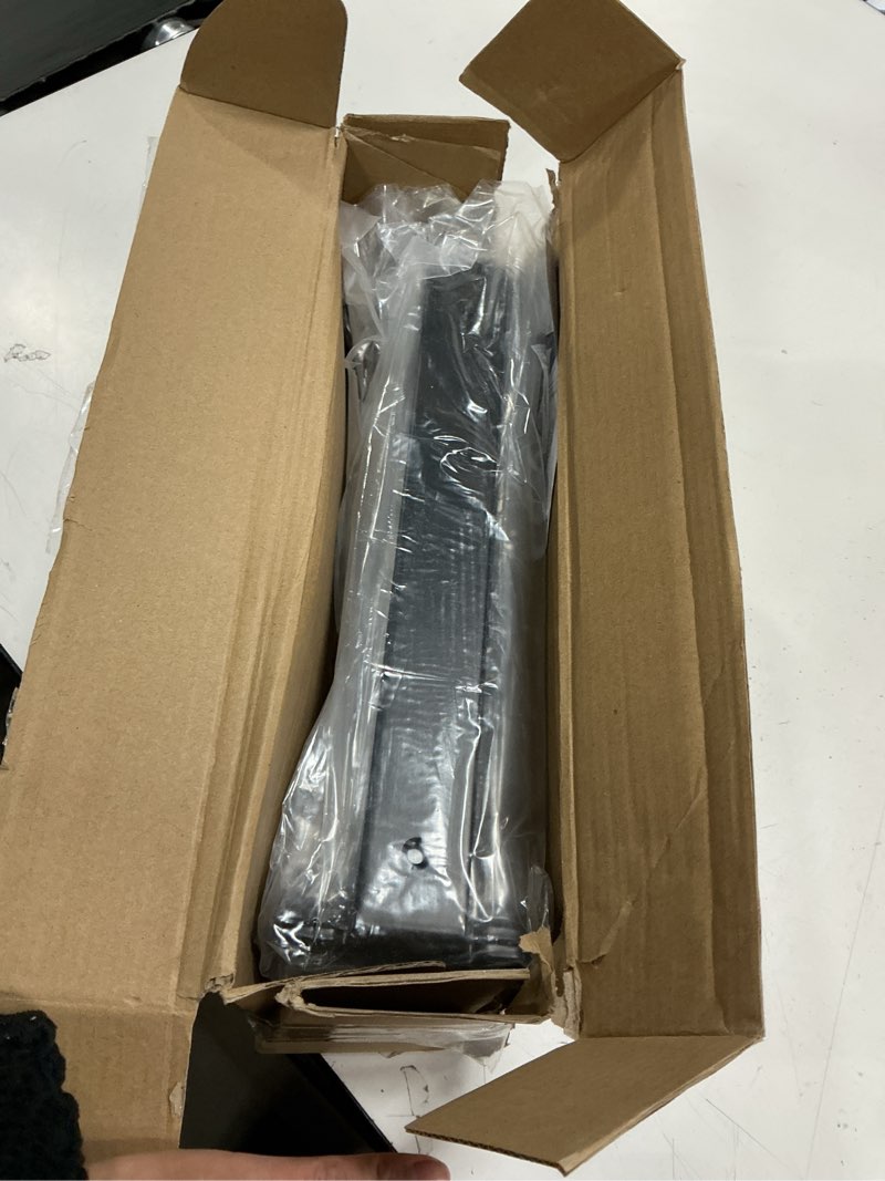 Condition photo showing Good Condition for 6 Inch Heavy Duty Shelf Brackets (8-Pack), Black Steel Floating Shelf Supports, Easy Installation Metal L Brackets for Wall Shelves, DIY Home & Office Organization (Black) Black-8 Pack 6 Inch