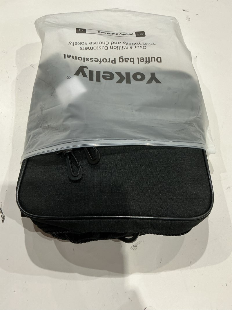 Condition photo showing Good Condition for small duffel bag 17 inch carry on weekender bag for travel gym sport (17x10x9 in) - black black 17 inch - 1.0