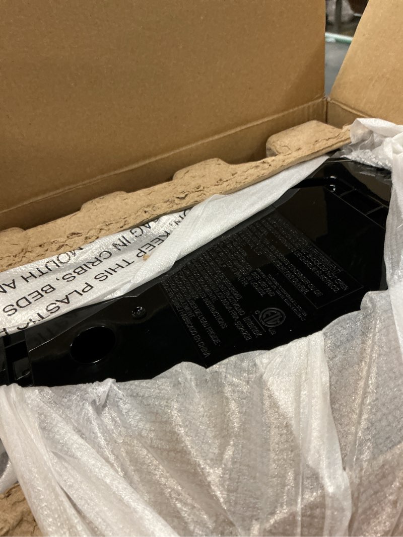 Condition photo showing As Is for BLACK+DECKER 12 Cup Thermal Programmable Coffee Maker with Brew Strength and VORTEX Technology, Black/Steel, CM2046S