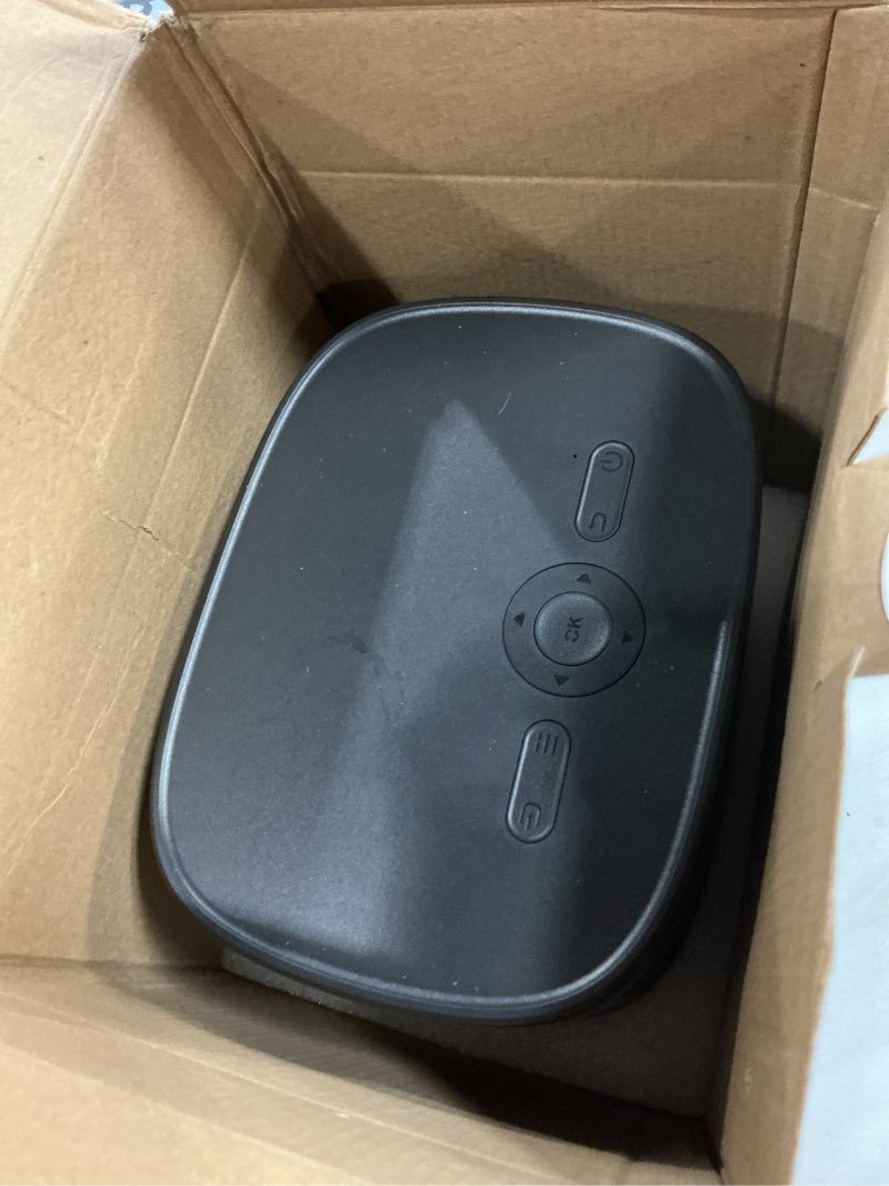 Condition photo showing Good Condition for miroir mini projector, home hd projector with built-in speaker, auto focus, keystone correction, portable for outdoor movies, compatible with smartphone, tv stick, laptop, hdmi, usb