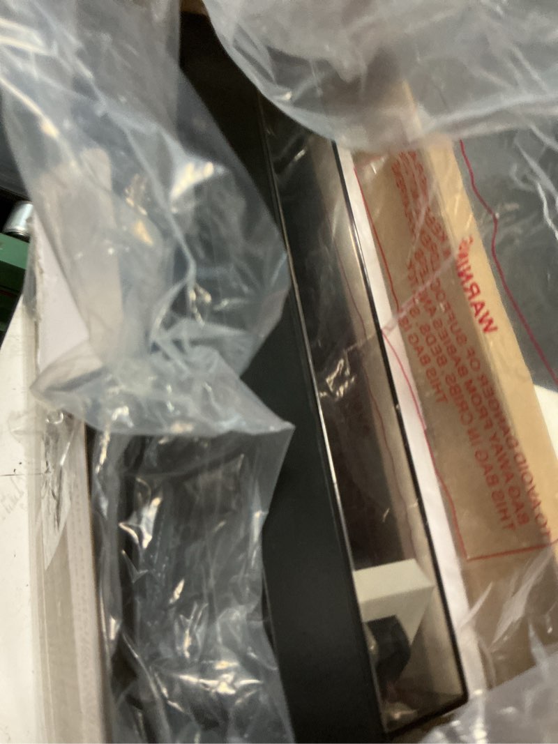 Condition photo showing As Is for victrola automatic – fully automatic bluetooth turntable – audio technica atn3600l cartridge, 2-speed vinyl record player, aluminum platter, switchable preamp, repeat mode, dust cover (black) black contemporary