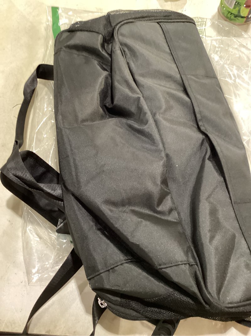 Condition photo showing Good Condition for slushi bag for ninja slushie max fs605 series, portable slushie accessories, travel carrying bag case cover for ninja slushi max smart frozen drink maker - side opening, black side-opening black