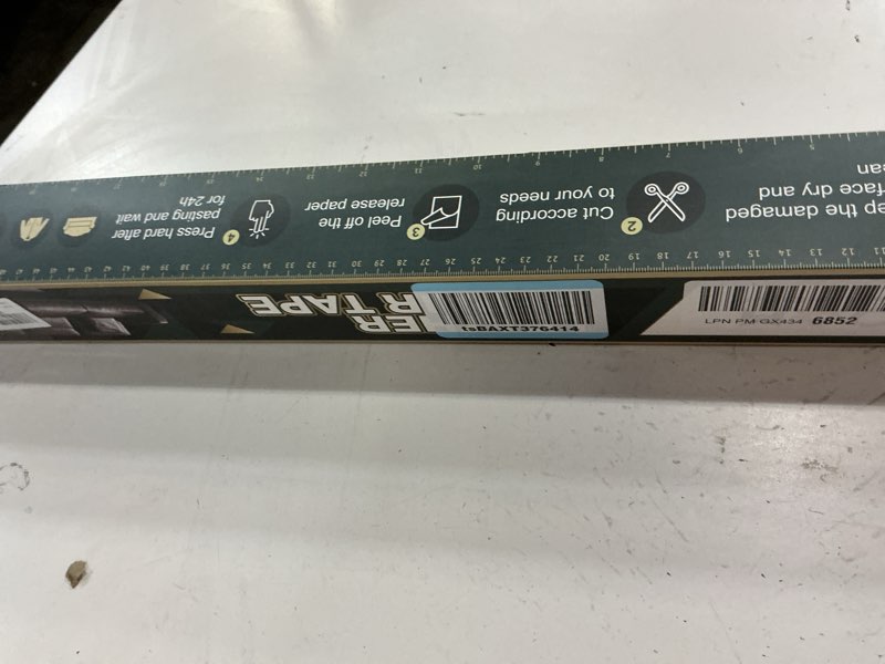 Condition photo showing New/Like New for leather repair tape, 23.6x79 inch leather patches for furniture, self adhesive leather repair patch for sofas, couches, leather covers, seats, chairs, vinyl repair tape dark brown dark brown 23.6x79 inch