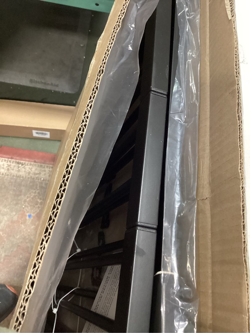Condition photo showing Good Condition for BABELIO 36" Tall Baby Gate, PressGuard P7, 29-55" Auto Close Pressure Mounted Dog Gate for Doorways & Hallway, Basics Easy Walk Thru Pet Gate, Extra Wide Metal Child Gate, Black Black 36"Tall 29"-55" Wide