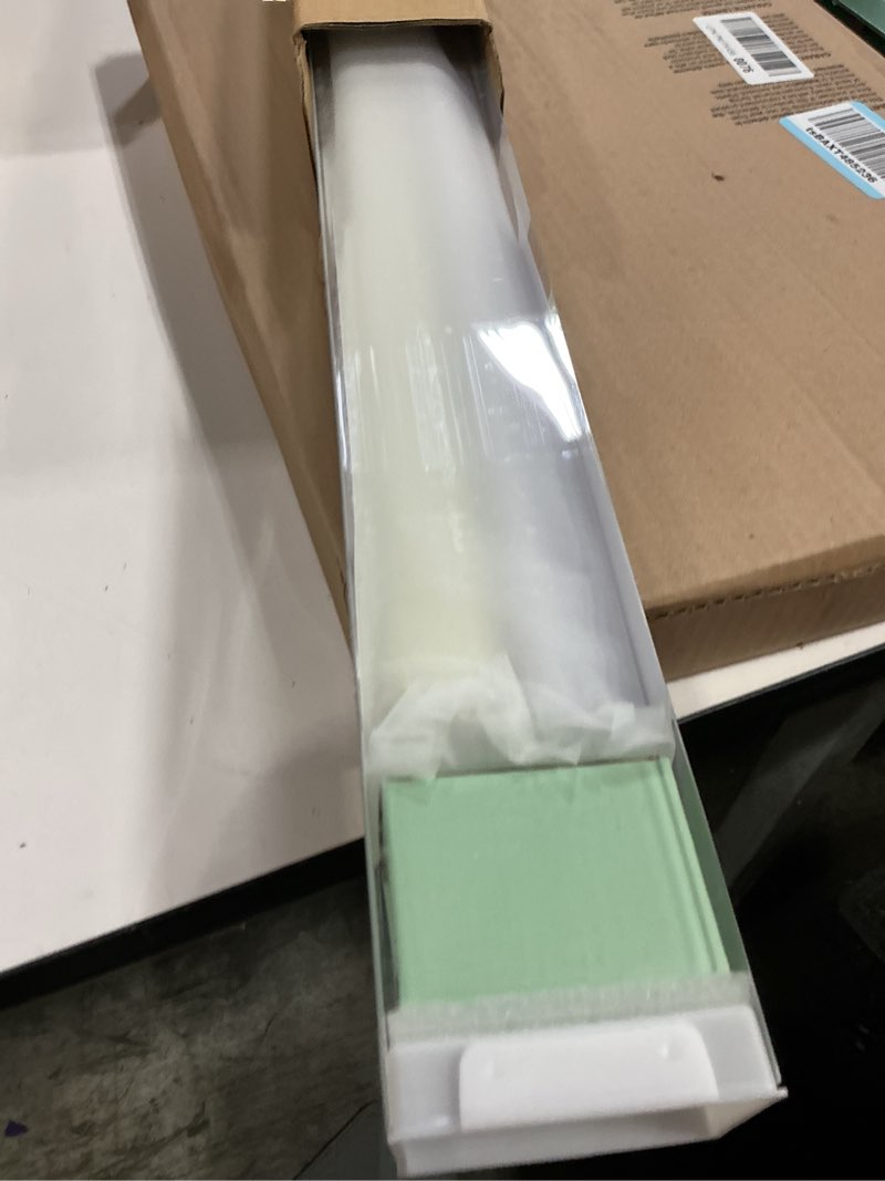 Condition photo showing New/Like New for Sunoff Blackout Roller Shades Blinds Cordless for Windows Pull Down Room Darkening Door Blinds with Thermal Insulated Easy to Install for Living Room,Bedroom,Home,Office Bathroom Beige 31" W x 72" H 31"W x 72"H Beige