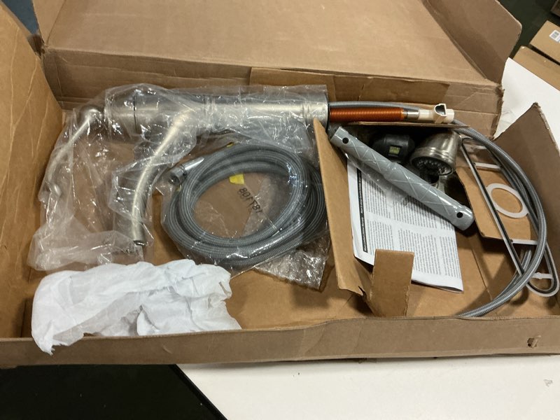 Condition photo showing Good Condition for Moen 7295SRS Brantford One-Handle Pullout Kitchen Faucet Featuring Power Clean and Reflex, Spot Resist Stainless