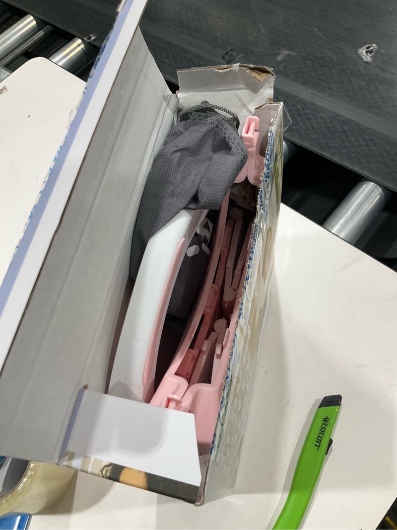 Condition photo showing As Is for Jool Baby Portable Potty Training Chair with Travel Bag and 30 Liners, Foldable, Indoor/Outdoor Use, Camping (Pink)