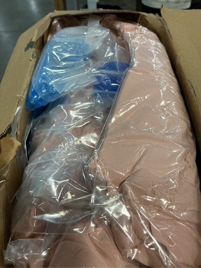 Condition photo showing New/Like New for Bedsure Queen Comforter Set - White Comforter, Boho Tufted Shabby Chic Bedding Comforter Set for Kids, 3 Pieces Vintage Farmhouse Bed Set for All Seasons, Fluffy Soft Bedding Set with 2 Pillow Shams Queen 01 - White