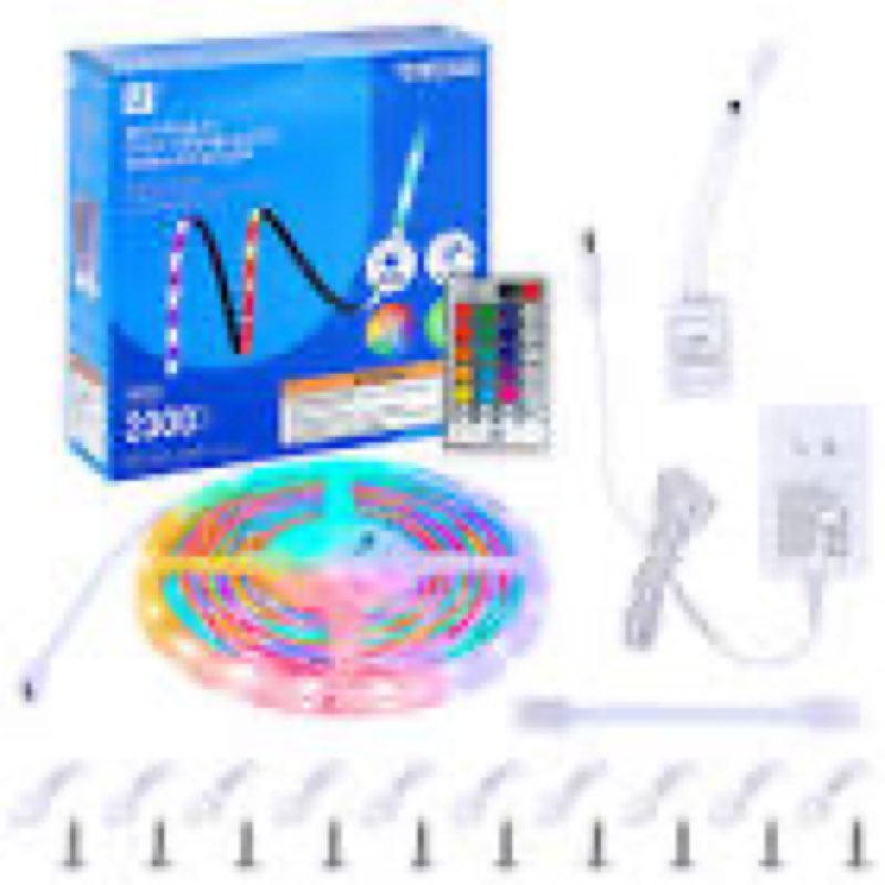 500+ bought last week utilitech indoor 32.8-ft led multicolor strip light