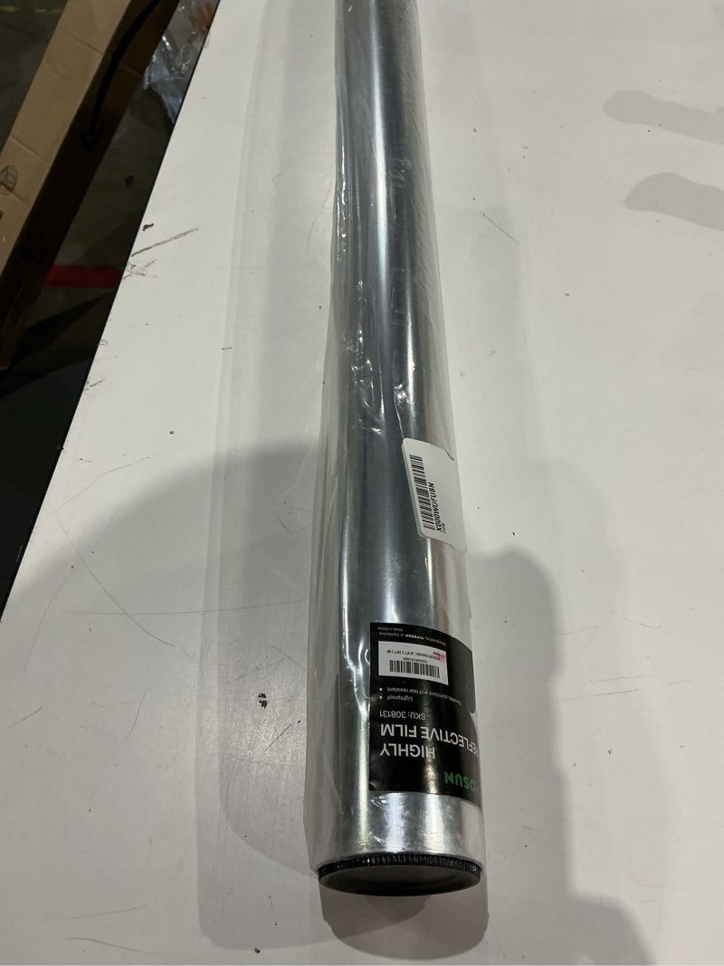 Condition photo showing Good Condition for vivosun highly reflective mylar film roll 4ft x 25ft for outdoor grow room indoor decoration aluminum paint coated 2 mil silver