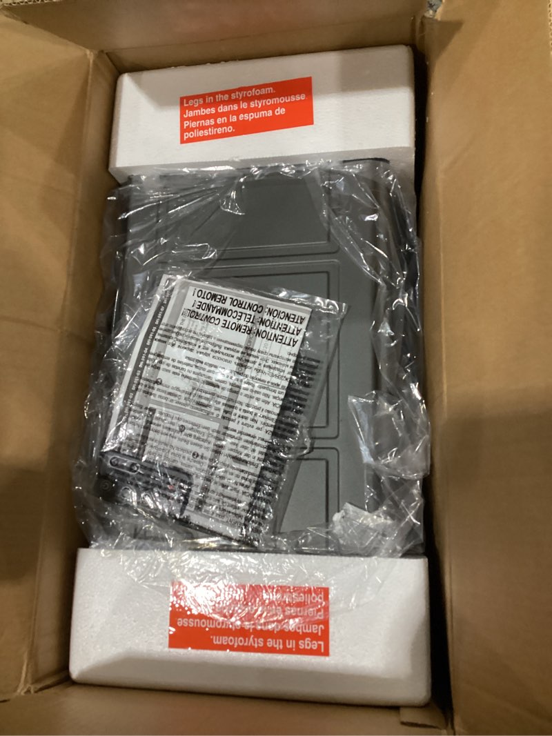 Condition photo showing New/Like New for duraflame Infrared Quartz Electric Stove Heater - DFI-591-05 - gun metal Gray