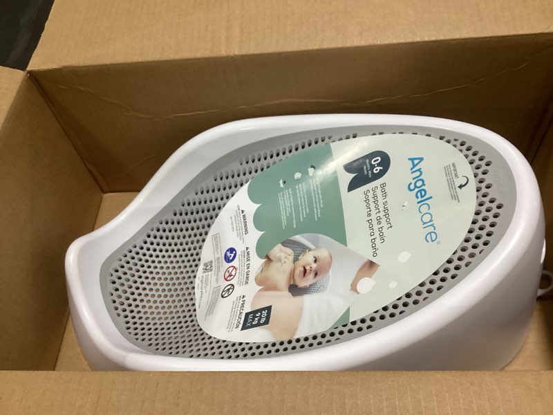 Condition photo showing New/Like New for angelcare baby bath support (gray) | ideal for babies less than 6 months old