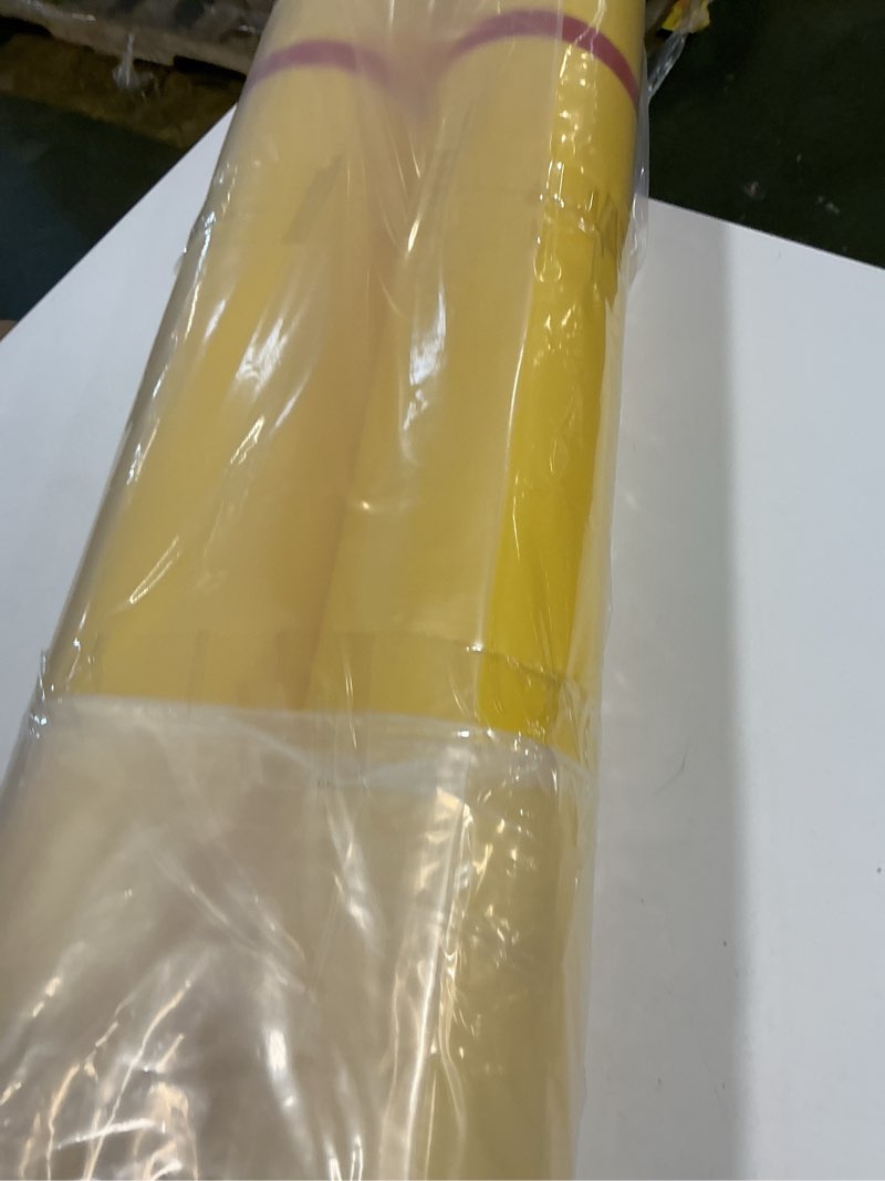 Condition photo showing New/Like New for Pangda 2 Pcs Flat Top Bollard Covers Yellow and Red Bollard Post Sleeve for Home Parking Fence Pole 