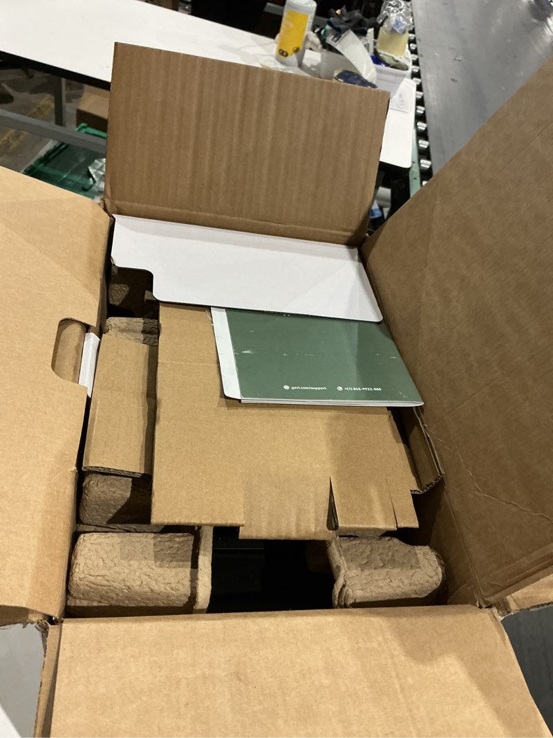 Condition photo showing As Is for gevi 10 cup drip coffee maker with built-in grinder, grind ? brew burr combo coffee machine with touch screen, programmable, 4-hour warm plate, permanent filter, coffee carafe 10.7"d x 7.9"w x 17.8"h