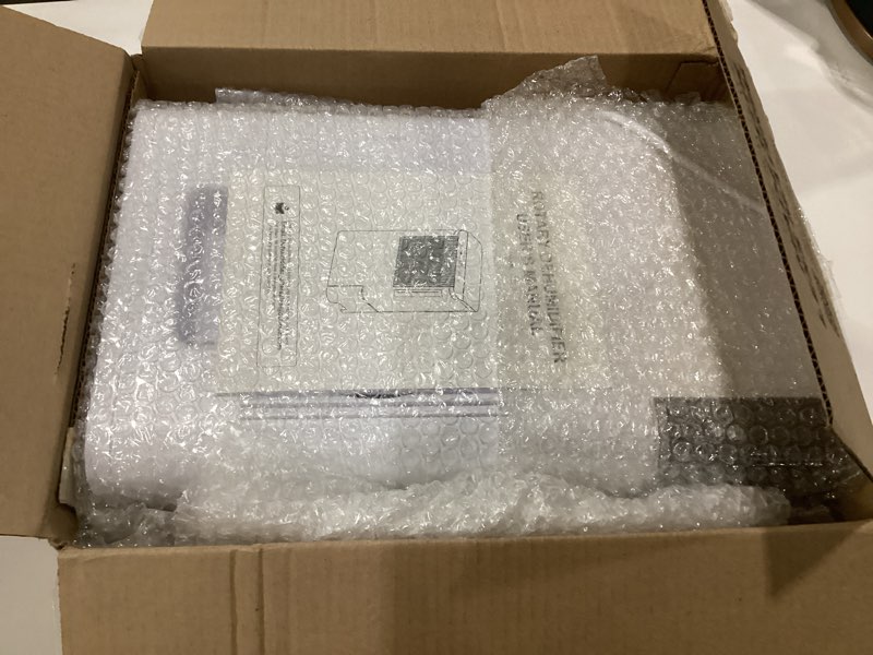 Condition photo showing As Is for dehumidifiers for home, 2000 sq.ft small dehumidifier with 3.3ft drain hose, 2.5l tank, timer sleep mode, portable dehumidifier for basement, bedroom, bathroom (pearl white), not tested