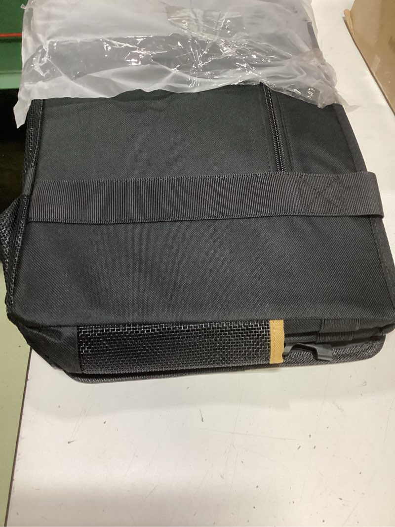 Condition photo showing Good Condition for ytonet cleaning caddy bag with detachable apron, extra large cleaning supplies organizer with foldable dividers, portable cleaner tote with handle, cleaner caddy for housekeeper, detailing bag, black