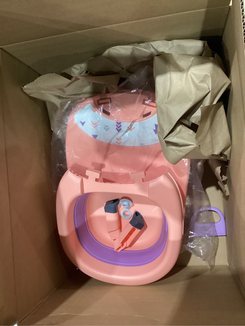 Condition photo showing Good Condition for Hair Washing Station for Kids Children's Shower Seat Adjustable Children Shampoo Chair Bath Seat Household Foldable for 1 to 16 Years Old Pink