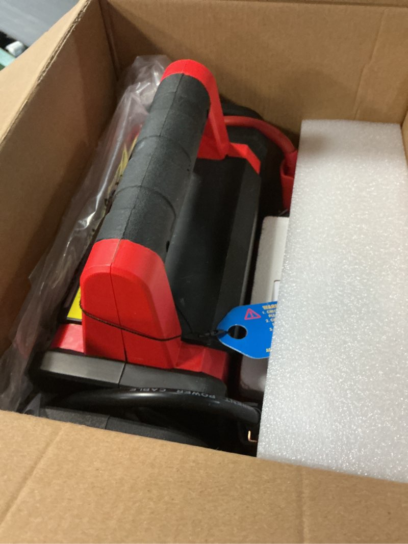 Condition photo showing Good Condition for Jump Starter with Air Compressor,2000A Car Battery Jumper Starter 260 PSI Tire Inflator,6 in 1 Auto Lead-Acid Battery Booster Jump Starter for Up to 10.0L Gas or 8.0L Diesel with LED Light