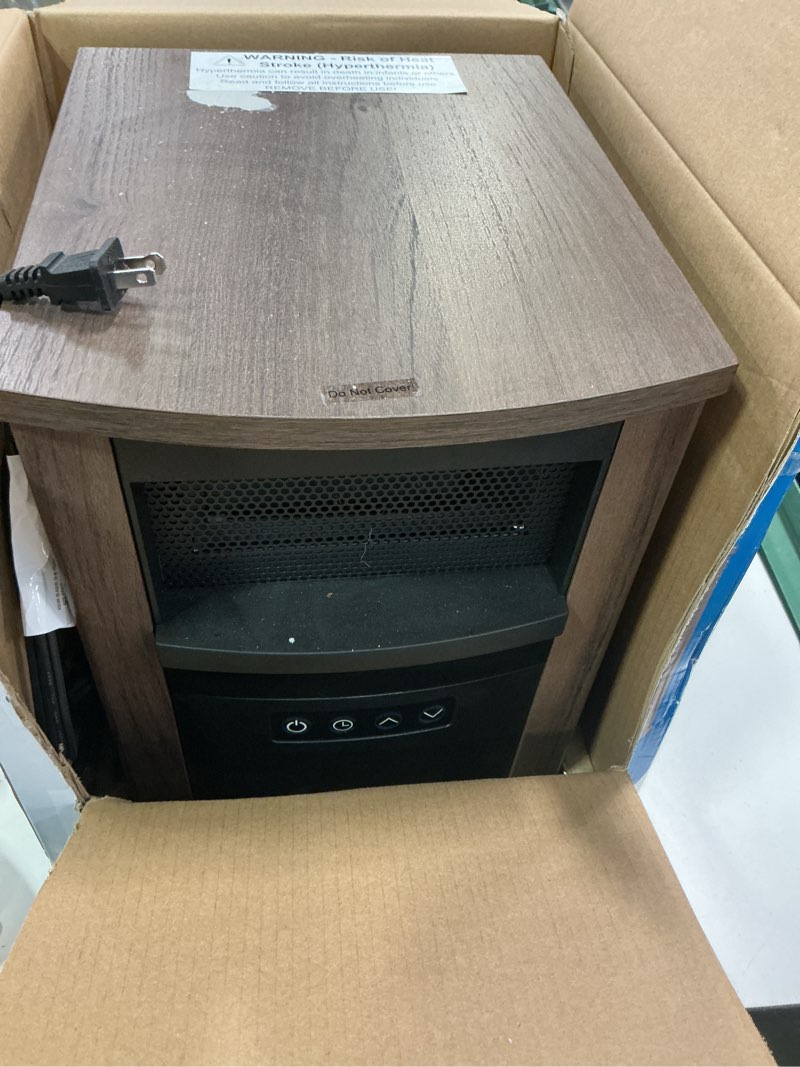 Condition photo showing Good Condition for Utilitech infrated wood cabinet heater