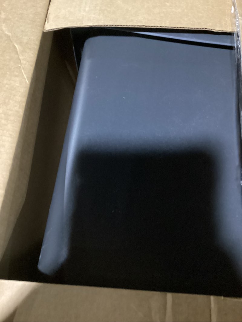 Condition photo showing New/Like New for Rubbermaid Premier High-Capacity Step-On Trash Can, 19 Gallon, Single or Dual Stream Trash or Recycling, Charcoal, Stainless-Steel Rim, Lid Lock, Quiet Lid, for Home/Kitchen/Garage/Apartment Metal Rim