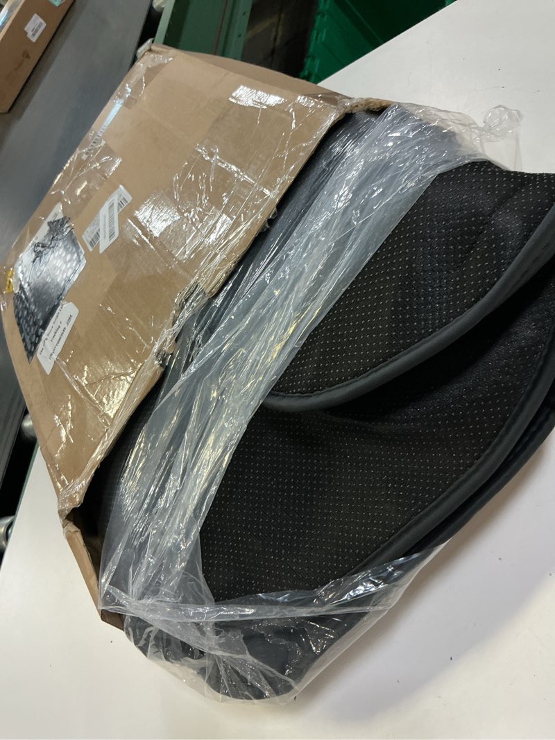 Condition photo showing Good Condition for cooling car seat cushion with 10 powerful fans, 12v-24v ventilated cooling car seat cushion?3-speed adjustable breathable cooling seat cover for car suv truck universal fit (black)