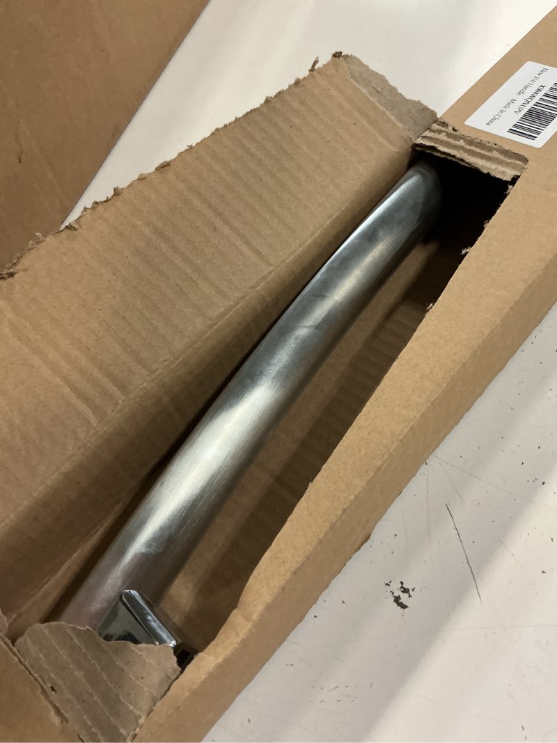 Condition photo showing As Is for WR12X34310 Stainless Steel Freezer Door Handle Approx. 27.8", Compatible with GE Refrigerator, Repla