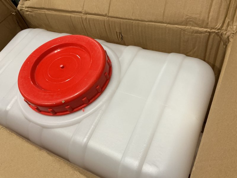Condition photo showing Good Condition for large plastic water storage tanks emergency water storage 50l/80l/110l/200l camping & hiking water storage water container multifunctional water tank(size:50l/13.2gallon)