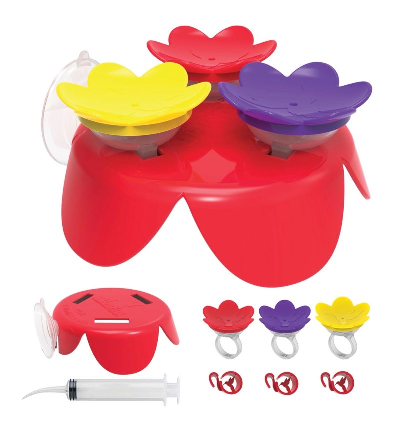 Hummingbird Ring Trainer Starter Kit - Hand Feed Hummingbirds Right in Your Backyard. Get up Close and Personal with Nature. Proudly Made in The U.S.A. - The Original