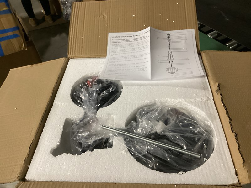 Condition photo showing Good Condition for SIMILAR TO STOCK PHOTO, Schoolhouse Light Fixture, 14 Inch Black Finish with Milk Glass Semi Flush Mount Ceiling Light, Ceiling Light Fixture for Kitchen Hallway Entryway (Type C Pendant Light)