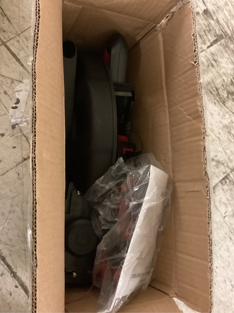Condition photo showing New/Like New for mzk 20v 12'' cordless string trimmer, grass trimmer&edger with 8 replacement spools, battery powered weed trimmer with auto line feed for garden, lawn(2 * 2ah battery and charger included),st12d07