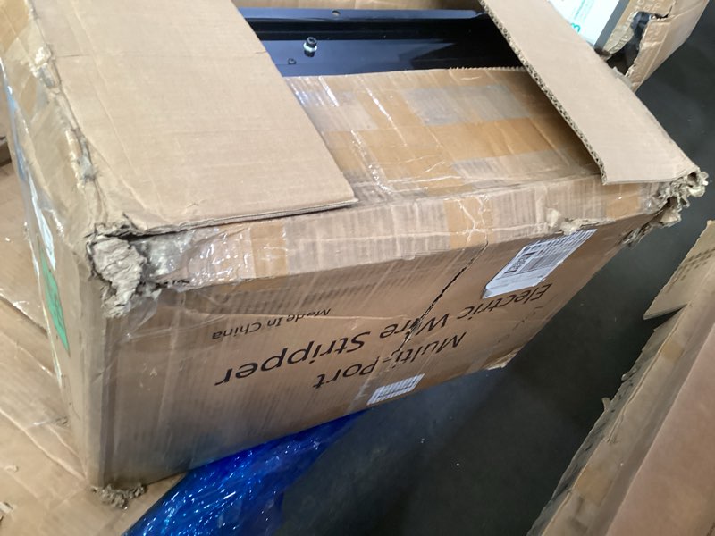 Condition photo showing As Is for Incomplete *AQYY Electric Wire Stripping Machine, 11 Channel Automatic Wire Stripper for 0.08-1.5 in. Copper Wir