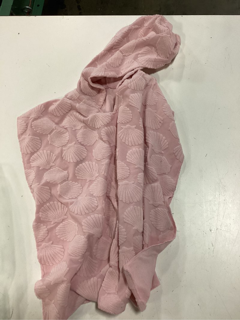 Condition photo showing Good Condition for cottwear&bb hooded beach towels for kids - toddler bath towel girls boys swim cover, soft & absorbent, ideal pool & beach essential, pink 3-6 years