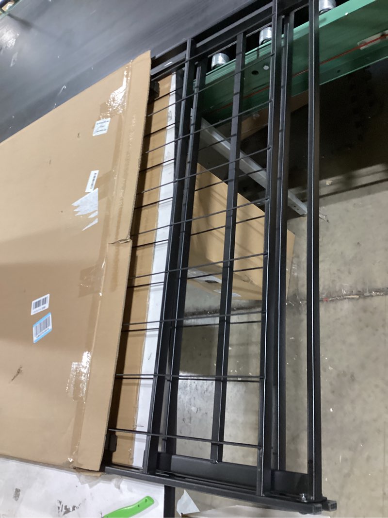 Condition photo showing item condition for Amazon Basics Bed Frame with Storage, Foldable Metal Platform, Sturdy Steel, No Box Spring Needed, 14-inch High, Tool-Free Setup, Twin Size, Black