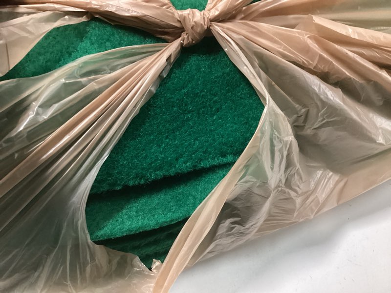 Condition photo showing As Is for Frienda Tree Protectors for Slacklines Ziplines Tree Swing Trunk Protector Guards Non Slip Felt Wrap Wear with Hook and Loop Fastener for Outdoor Ninja Hammock Slacklines Rope 5 ft x 6 Inch 4