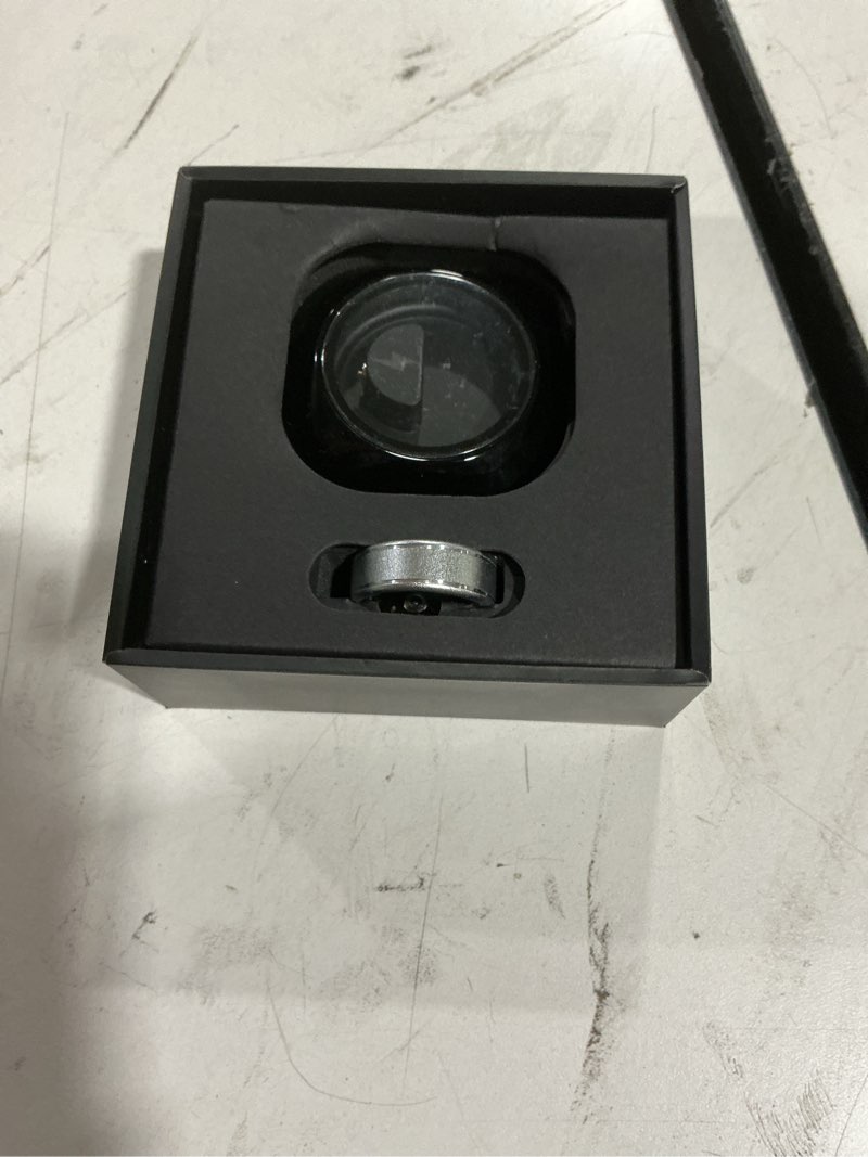 Condition photo showing Good Condition for smart ring health tracker, fitness tracker ring for women men, monitoring of pedometer, spo2, sleep quality, heart rate, no subscription fee, sport rings for ios & android (silver, 7)