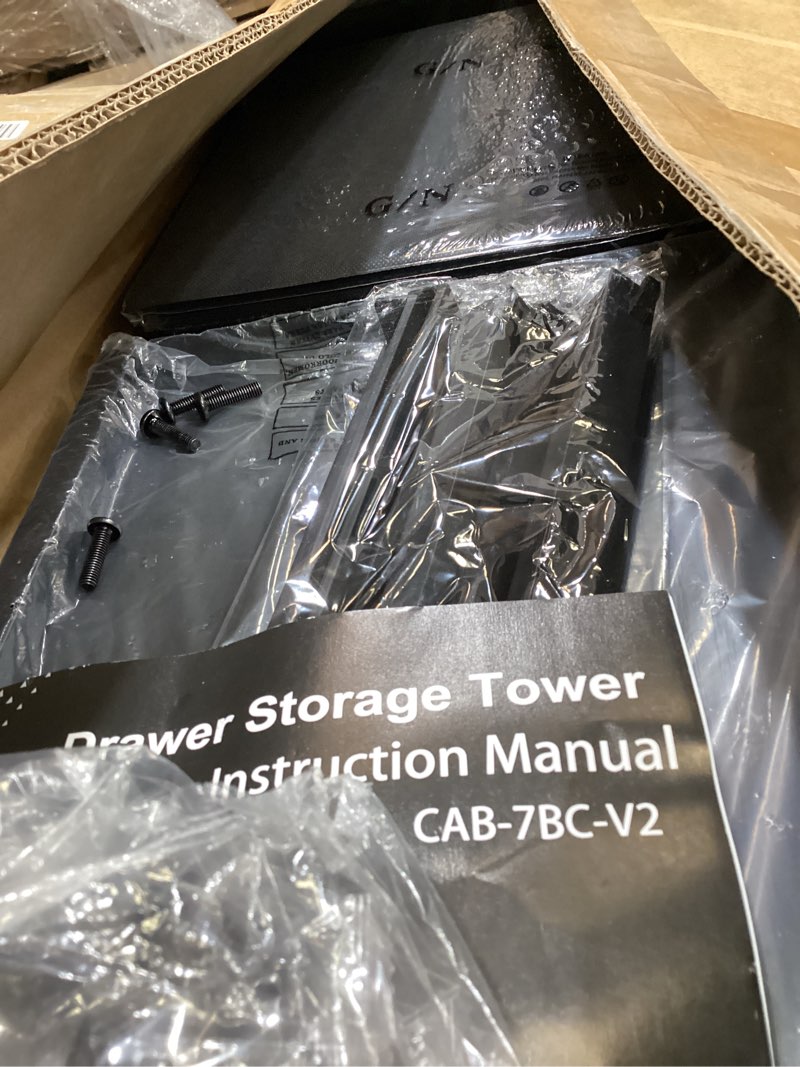 drawer storage tower