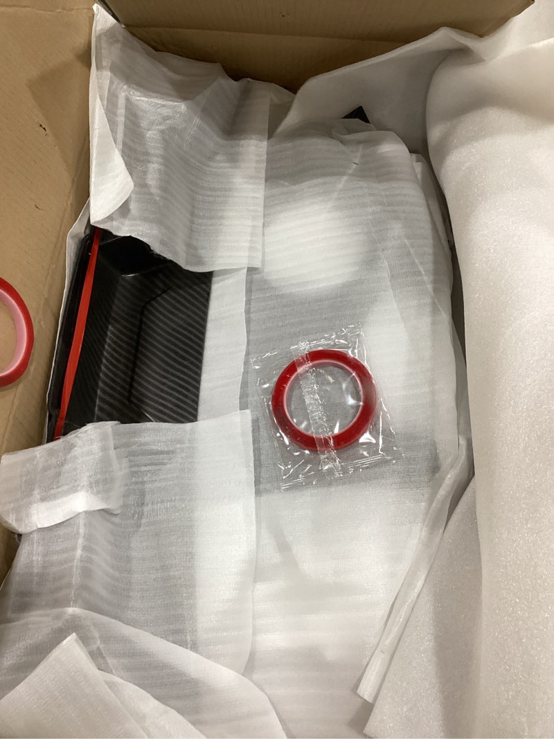 BILLFARO Engine Compartment Surround Overlay,Carbon Fiber Pattern Engine Bay Panel Cover Trim Side P