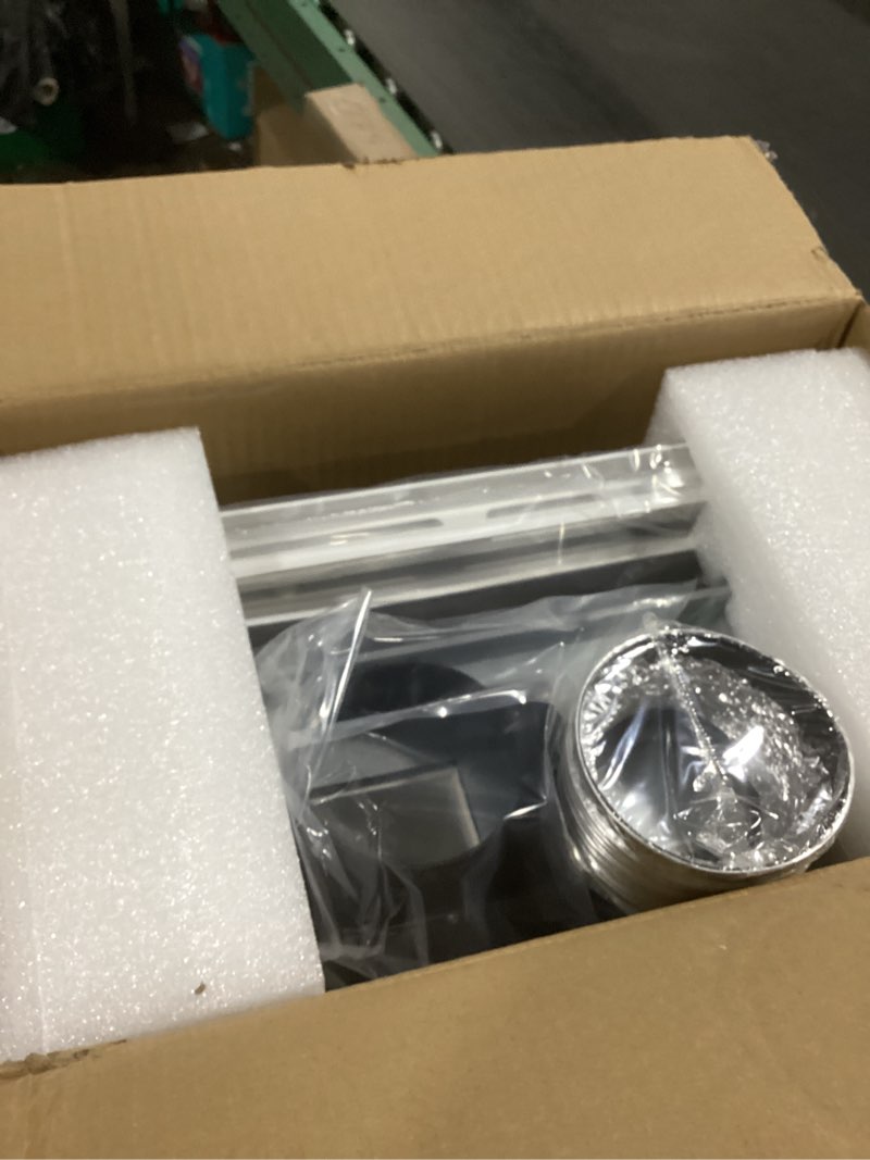 Condition photo showing Good Condition for 4 in 1 Bathroom Exhaust Fan with Heater, 190 CFM Bathroom Exhaust Fan with Light, 1800W Heating Power, 1.0 Sone Bath Fan with Light, Heating, Ventilation, Remote Control, UL Listed