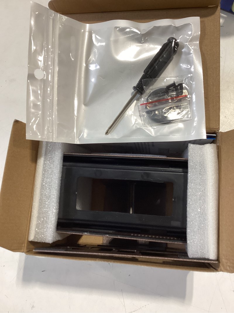 Condition photo showing Good Condition for anti theft ring doorbell mount: metal ring apartment door mount blink doorbell camera holder no drill - renter friendly ring doorbell mount no damage ?frosted bistre