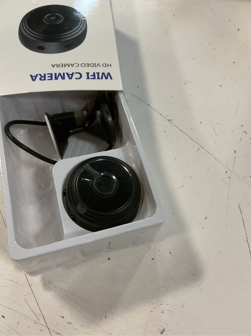 Condition photo showing Good Condition for only 0.9 inch hidden camera with audio/video mini small spy cameras home indoor use night vision bab
