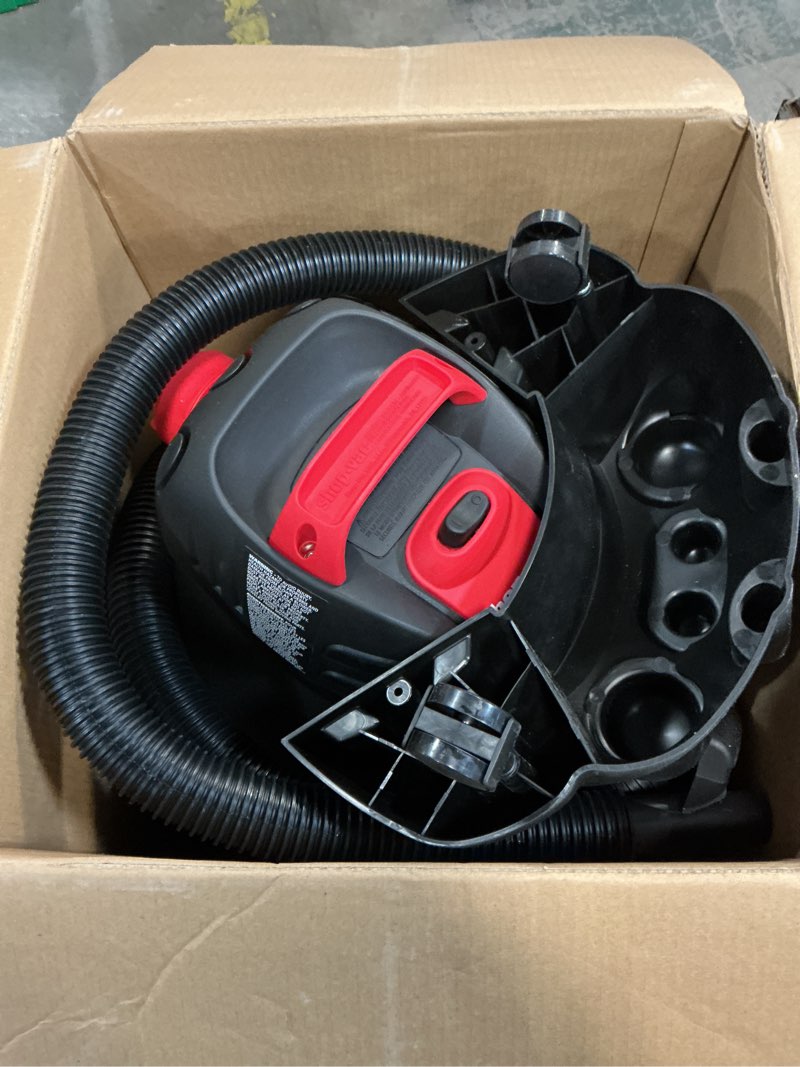 Condition photo showing Good Condition for Shop-Vac 5922805 Wet/Dry Vacuum, 8 Gallon, 4.5 Peak HP, 1.25 Inch Diameter x 7 Foot Hose, 6 Foot Cord, Ideal for Jobsite, Garage, Workshop & Home