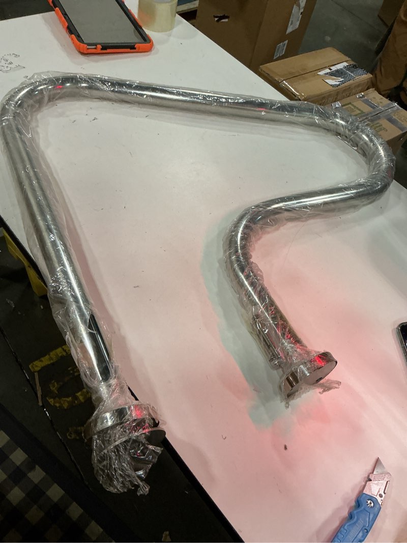 Condition photo showing Good Condition for stainless steel pool handrail - 304 stainless steel pool rail | expansion screws included | 330lbs load capacity | 31.5x31.5inch | 800x800mm | for in-ground pools | no pre embedding required 31.5"(l)x31.5"(h)