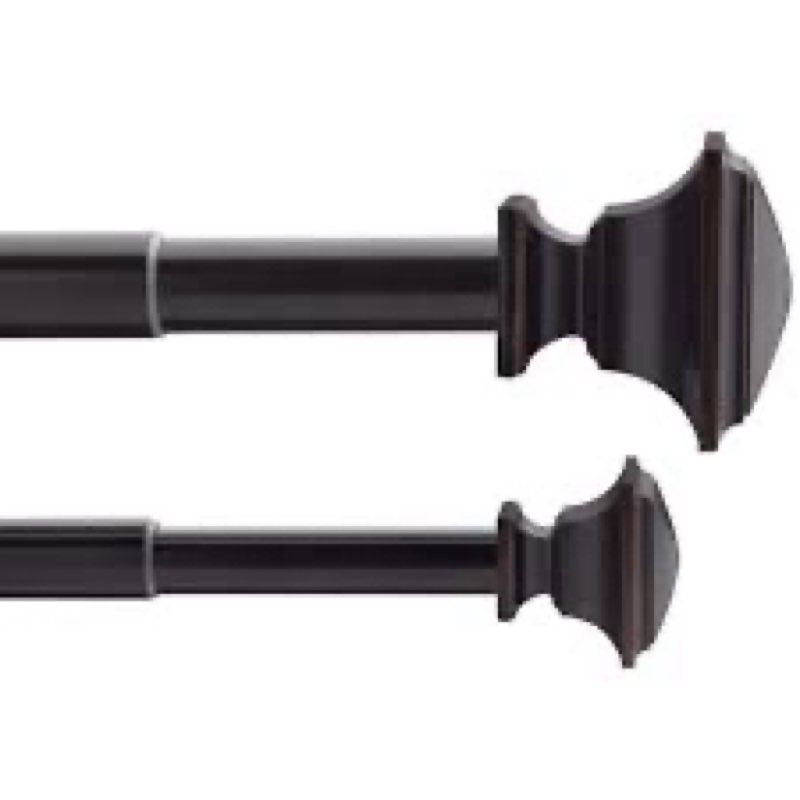 Assorted Curtain rods, Shower curtain rods, shower handles