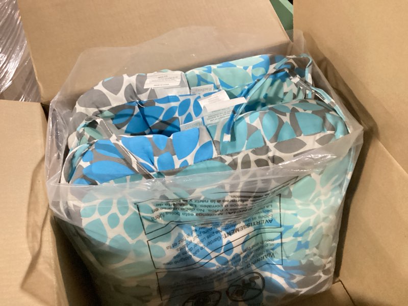 Condition photo showing New/Like New for outdoor chair cushions, outdoor cushions 19x19 inch, patio chair cushions seat pads, indoor full-length ties for non-slip support, plump filling, premium thick fiber, set of 2, butterfly print 19" x 19" butterfly