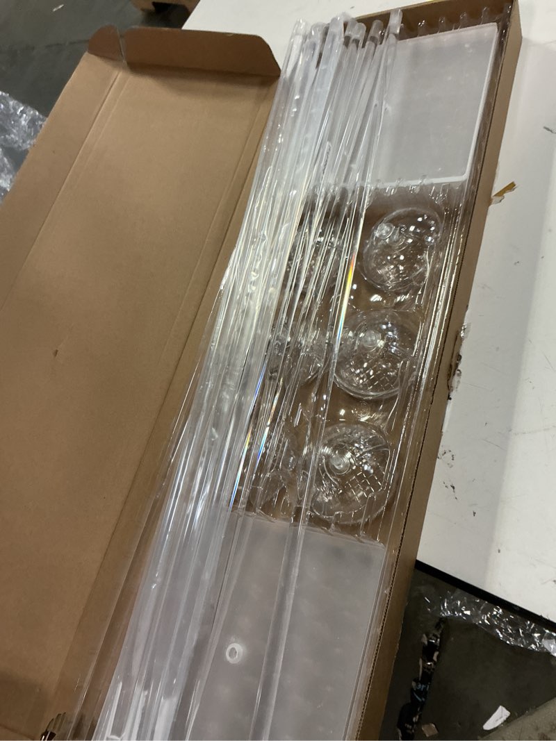 Condition photo showing Good Condition for 10 sets acrylic balloon stands for table centerpieces, 31.5 inch balloon holder sticks with base, table top balloon stand kit for baby shower birthday graduation wedding party decorations 31.5'' 10 pack