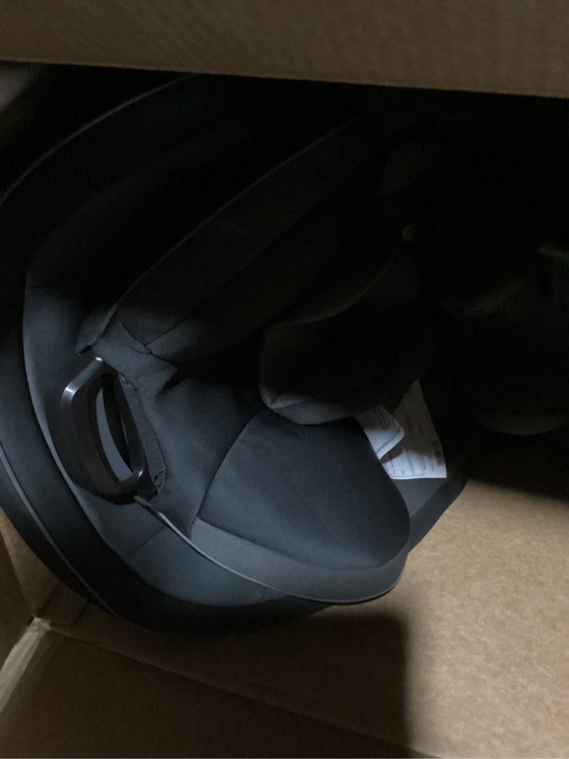 Condition photo showing Good Condition for safety 1st grow and go all-in-one slim convertible car seat, rear facing, 5-40 lbs, forward facing (30–65 lbs), high back booster seat 40-100 pounds, black phantom black phantom original